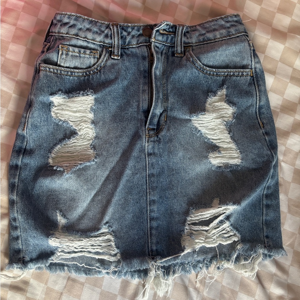 00 Hollister Denim Skirt